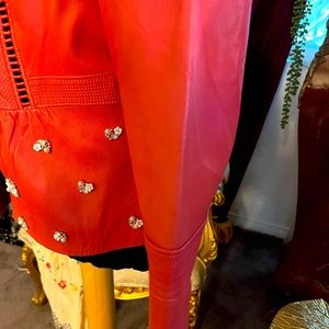 Beautiful Tory Burch leather jacket